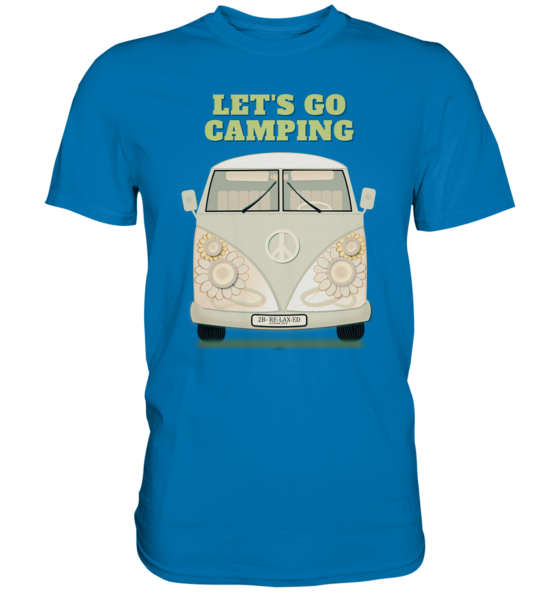 Easy Reisemobile Herren T-Shirt- Let's go Camping