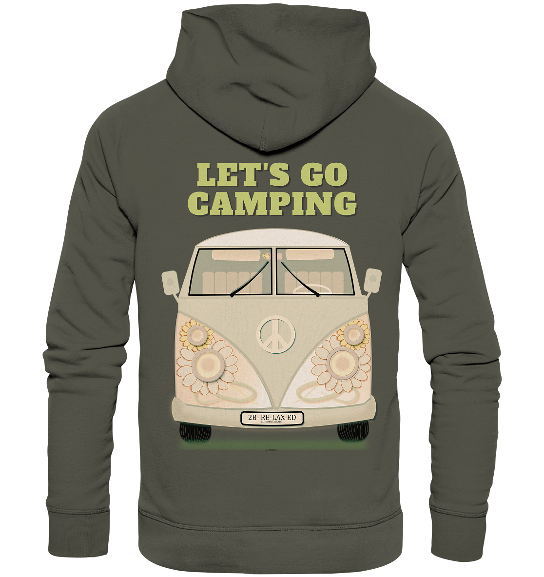 Easy Reisemobile Damen Hoodie - Let's go Camping