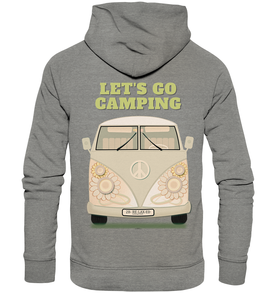 Easy Reisemobile Damen Hoodie - Let's go Camping