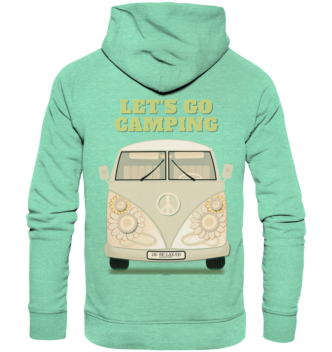 Easy Reisemobile Damen Hoodie - Let's go Camping