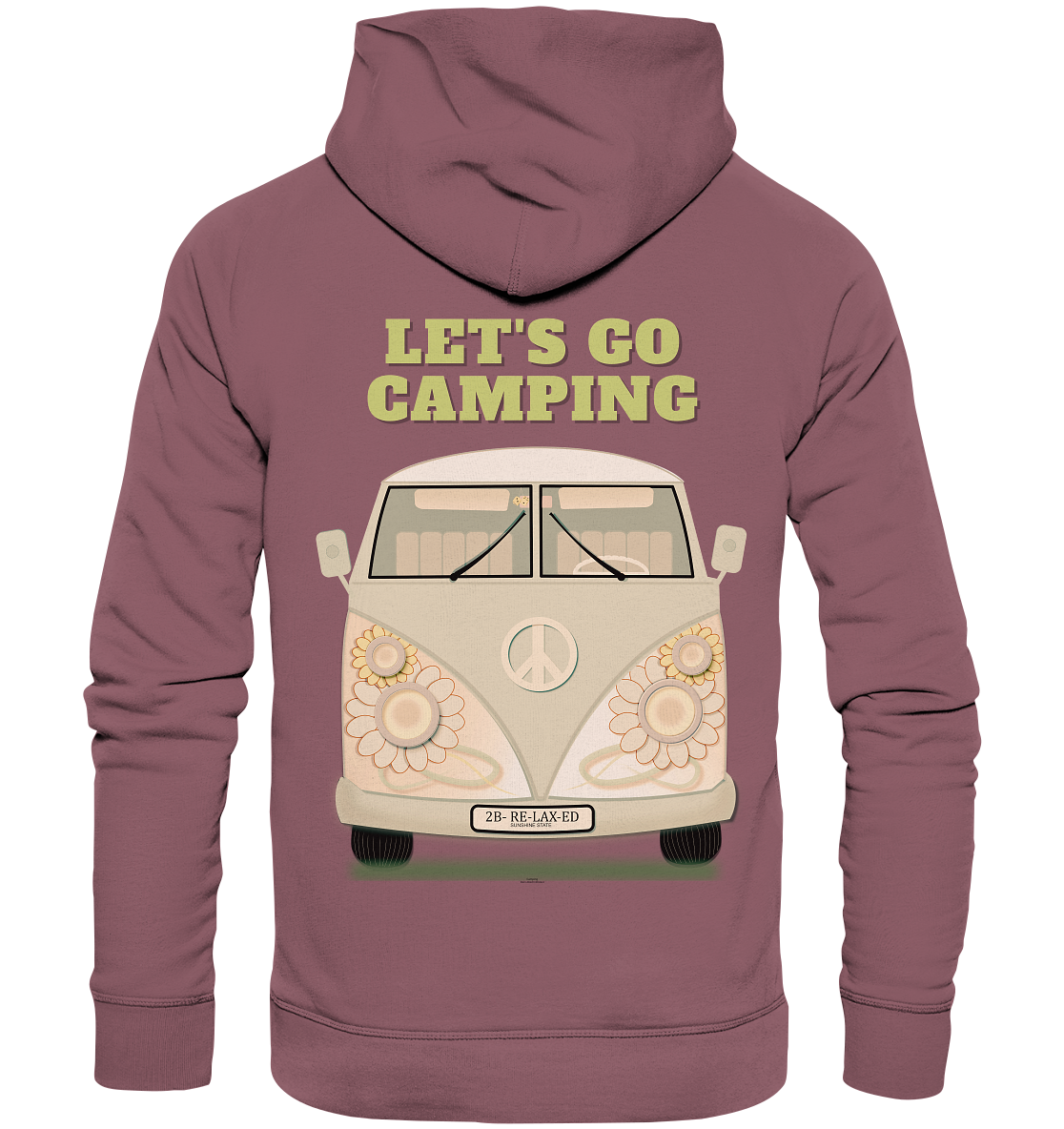 Easy Reisemobile Damen Hoodie - Let's go Camping