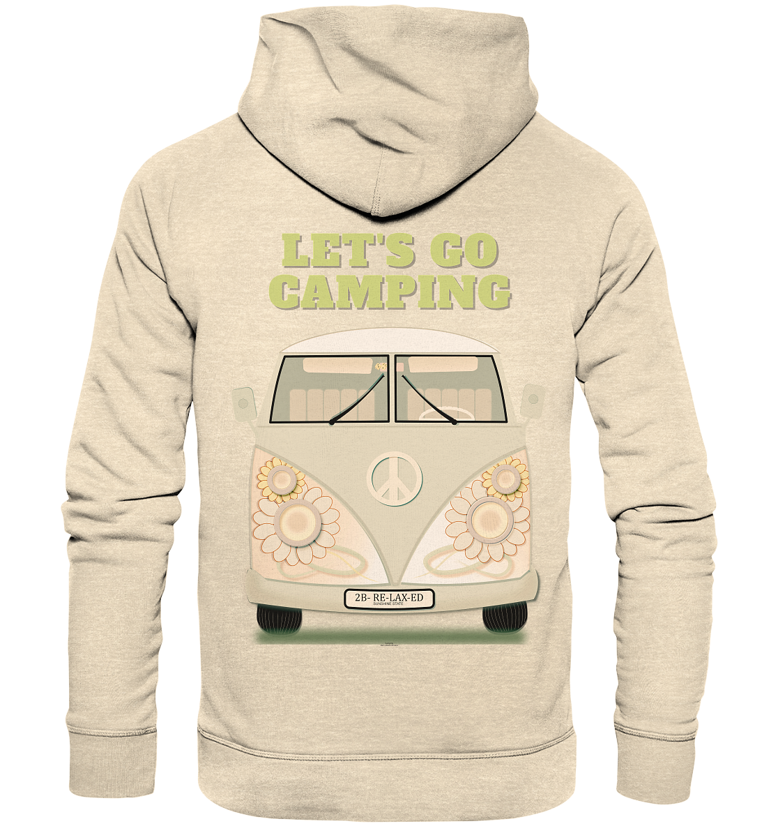 Easy Reisemobile Damen Hoodie - Let's go Camping