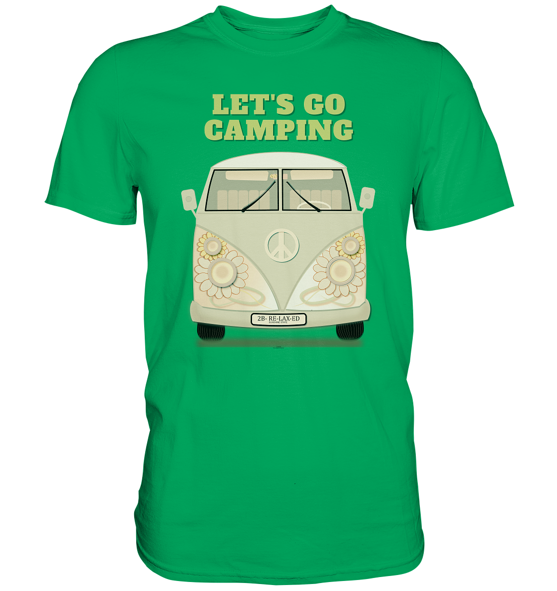 Easy Reisemobile Herren T-Shirt- Let's go Camping