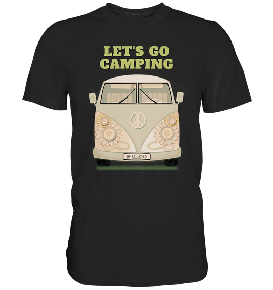 Easy Reisemobile Herren T-Shirt- Let's go Camping