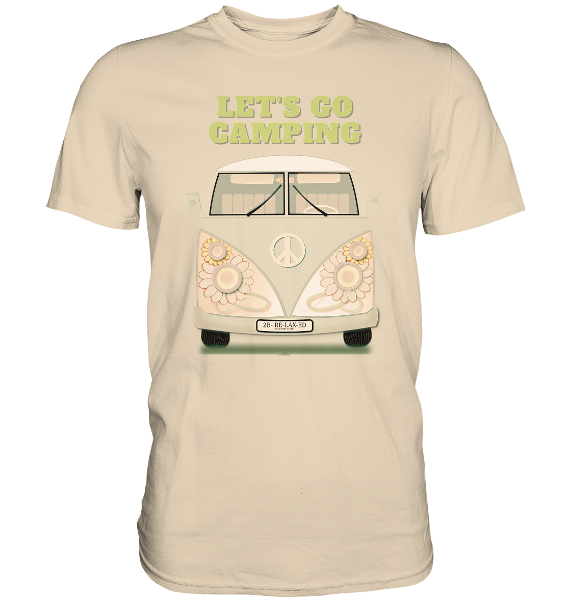 Easy Reisemobile Herren T-Shirt- Let's go Camping